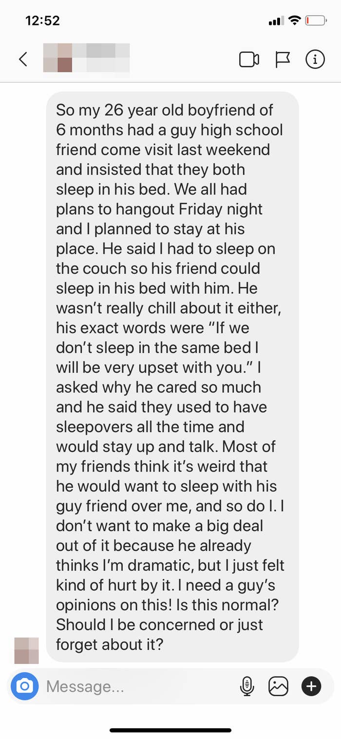 Can someone help, please? My boyfriend is trying to play online with his brother in law. The weird thing is that he is in a party chat with him but is getting