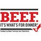 Beef. It's What's For Dinner.