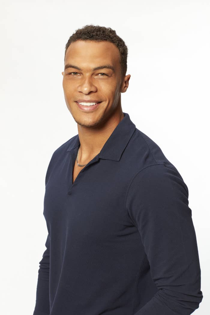 Dale Moss from The Bachelorette smiling