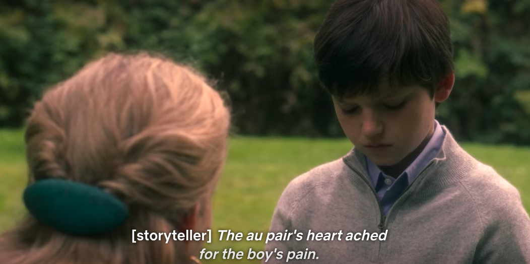 The au pair&#x27;s heart ached for the boy&#x27;s pain