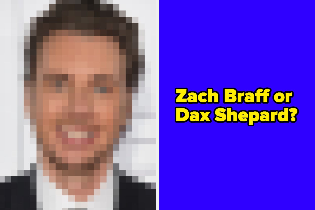 A pixelated Dax Shepard with 