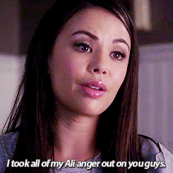 Mona says she took her Ali anger out on the Liars