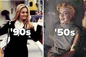 Cher Horowitz and Marilyn Monroe