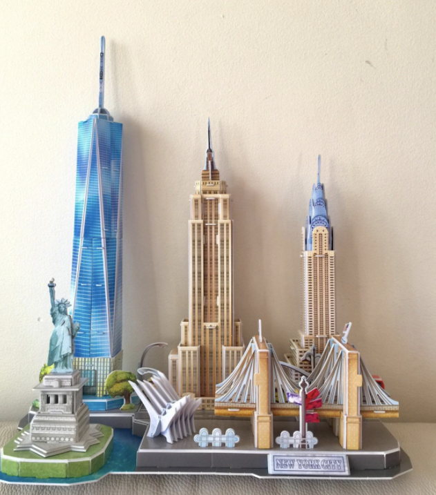 Reviewer photo of 3D model of New York City landmarks
