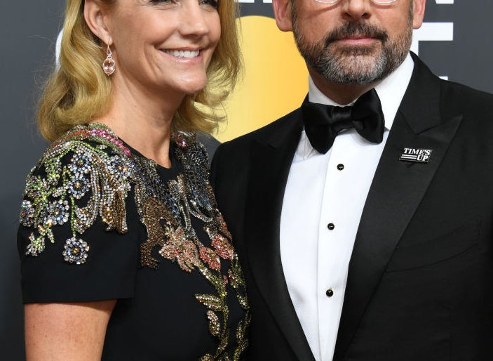 Nancy and Steve Carell on the red carpet