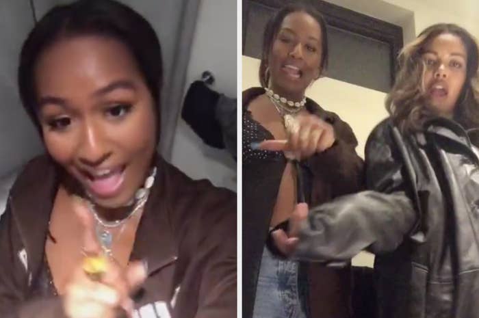 Sasha Obama lip-synching and dancing with friends