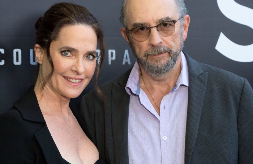 Sheila Kelley and Richard Schiff on the red carpet