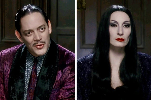 Gomez and Morticia Addams