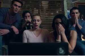 Archie and the crew finding out who killed Jason Blossom on "Riverdale"