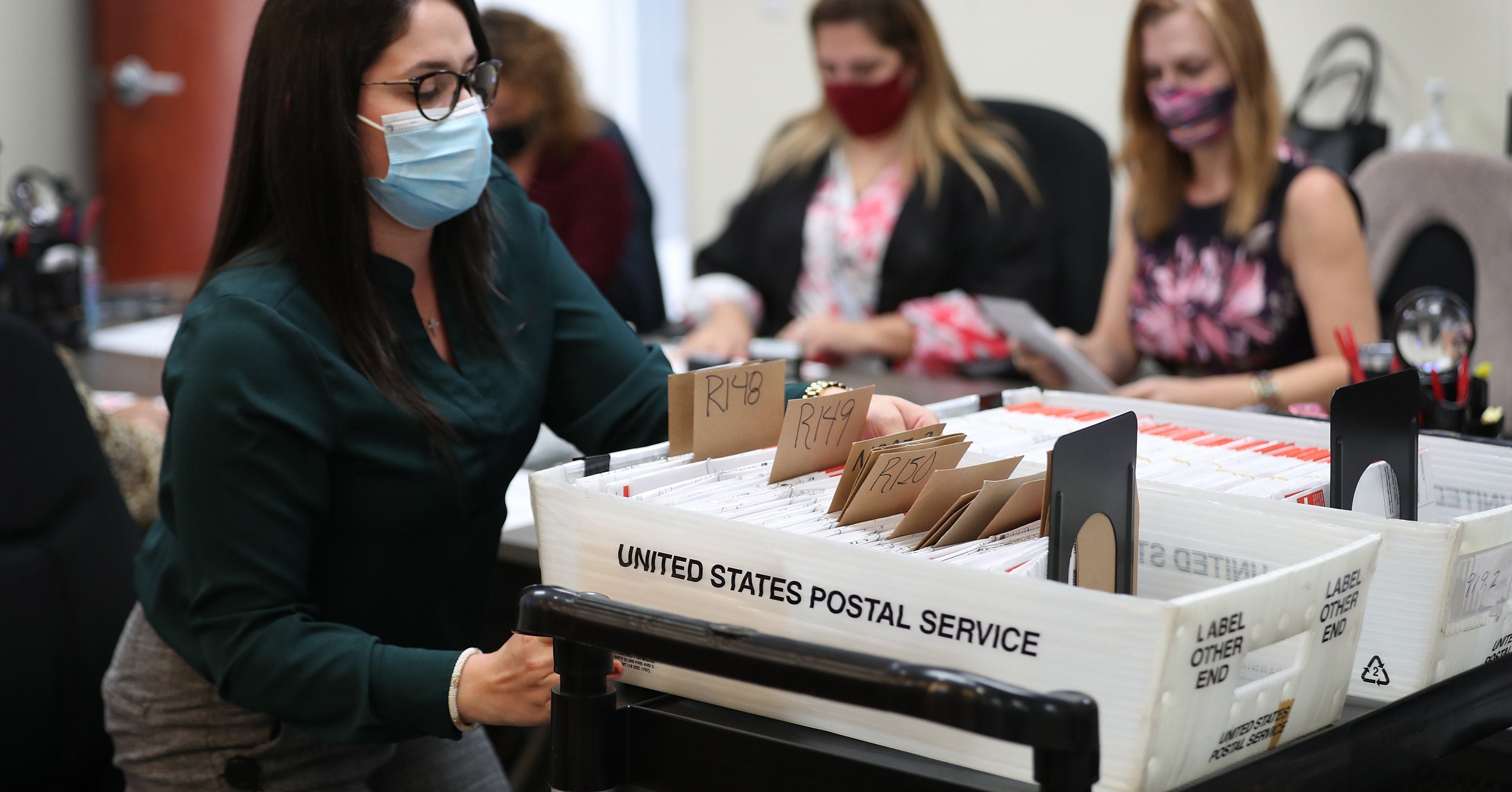 vote by mail percentage by state