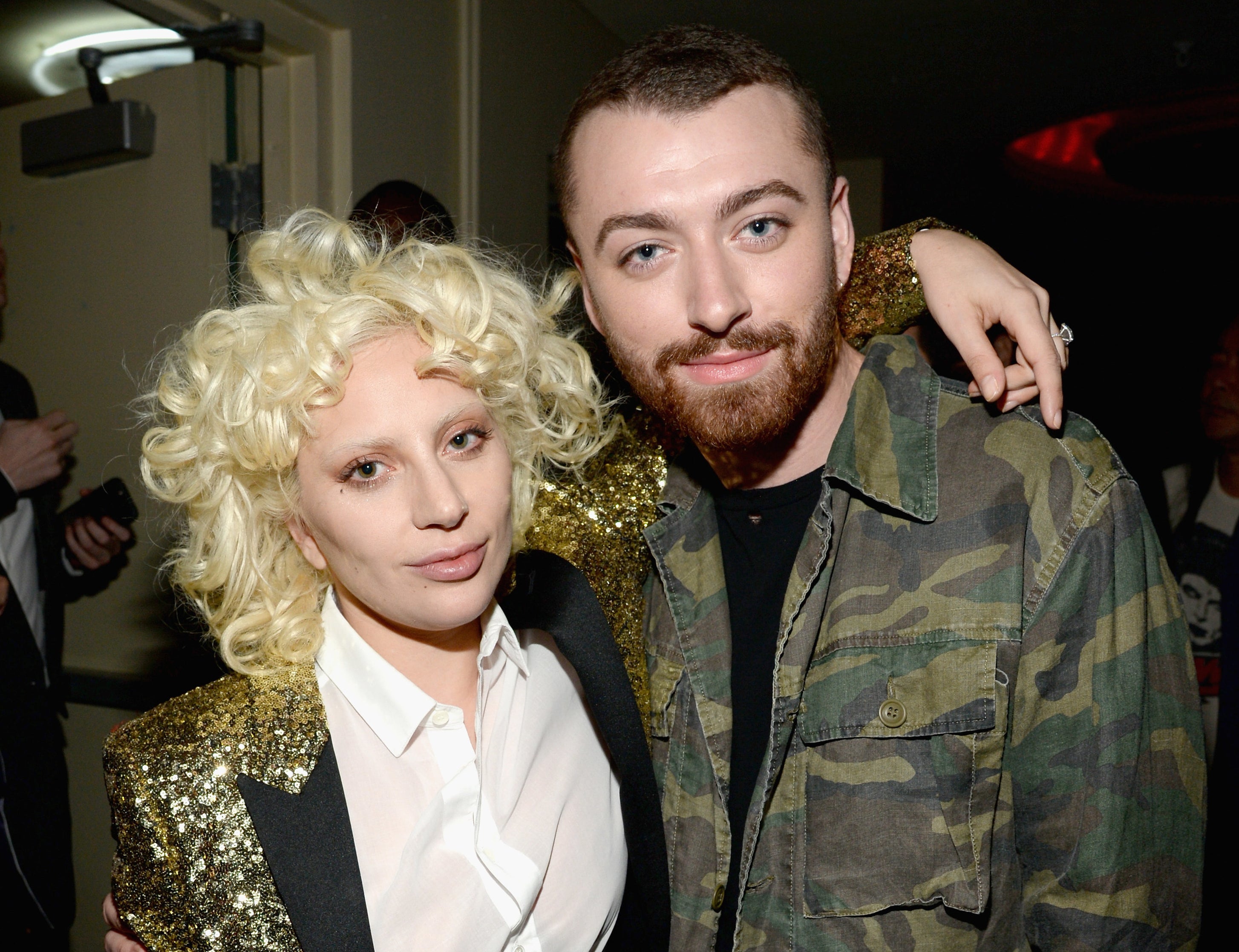 Lady Gaga and Sam Smith