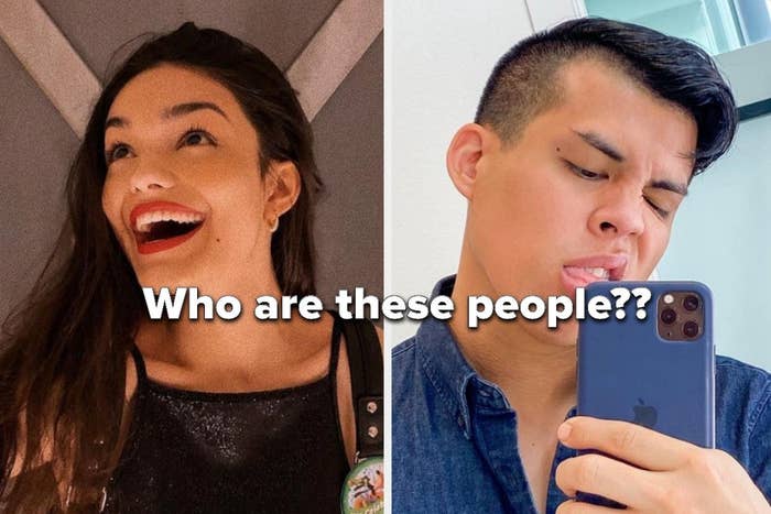 Photos of Gen Z celebs with text asking &quot;who are these people&quot;