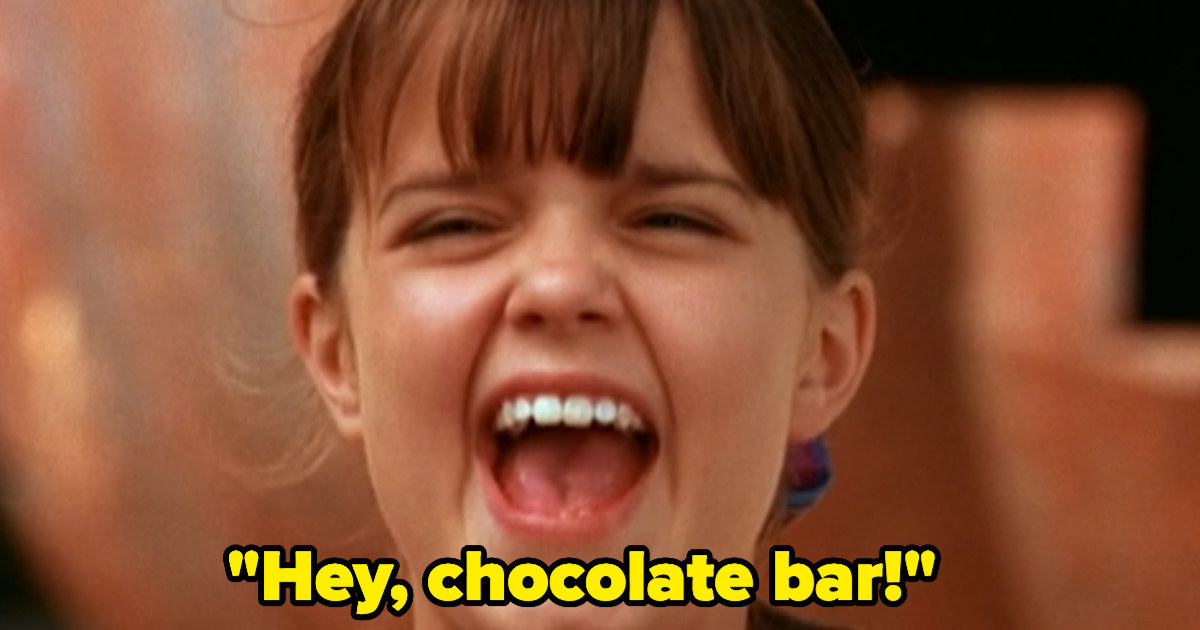 Marnie yelling, &quot;Hey, chocolate bar!&quot;