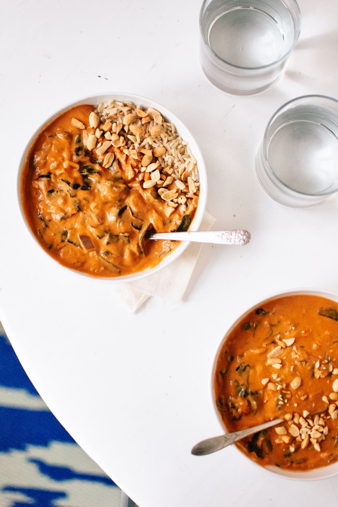 Vegetarian peanut soup