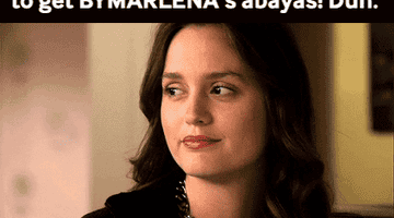 gif of Leighton Meester in Gossip Girl saying &quot;well, here&#x27;s my advice&quot; 