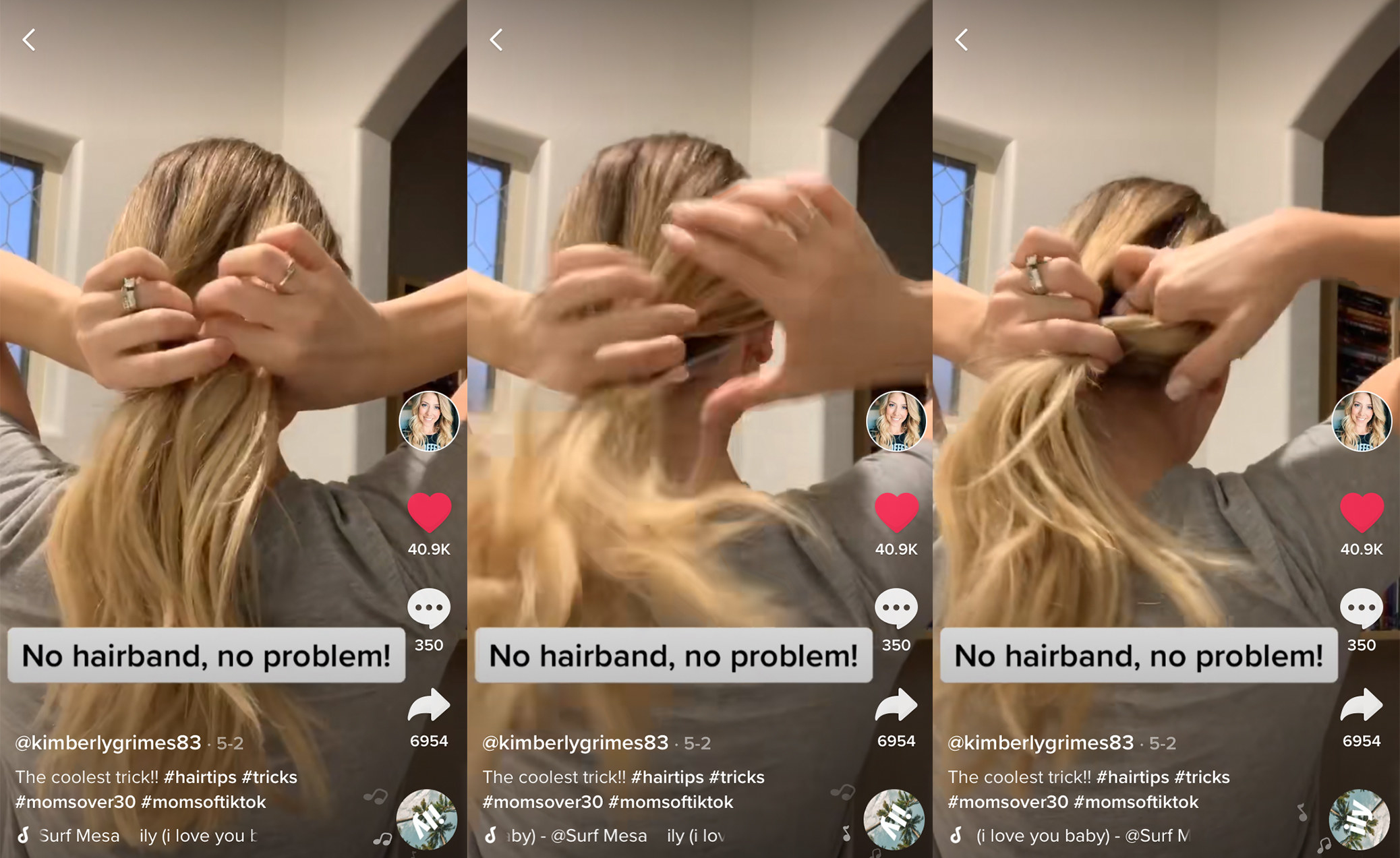 I Tried The No Hair-Tie Ponytail Hair Hack From TikTok