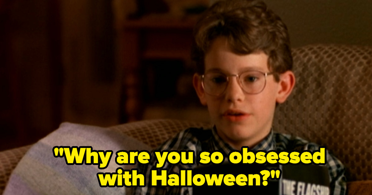 Dylan asking why Marnie is so obsessed with Halloween