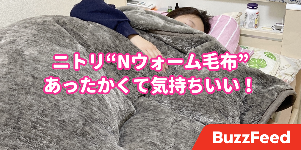 ずっと触っていたい ニトリの 人をダメにする毛布 が気持ちよすぎ ずっと触っていたい ニトリの 人をダメにする毛布 が気持ちよすぎ
