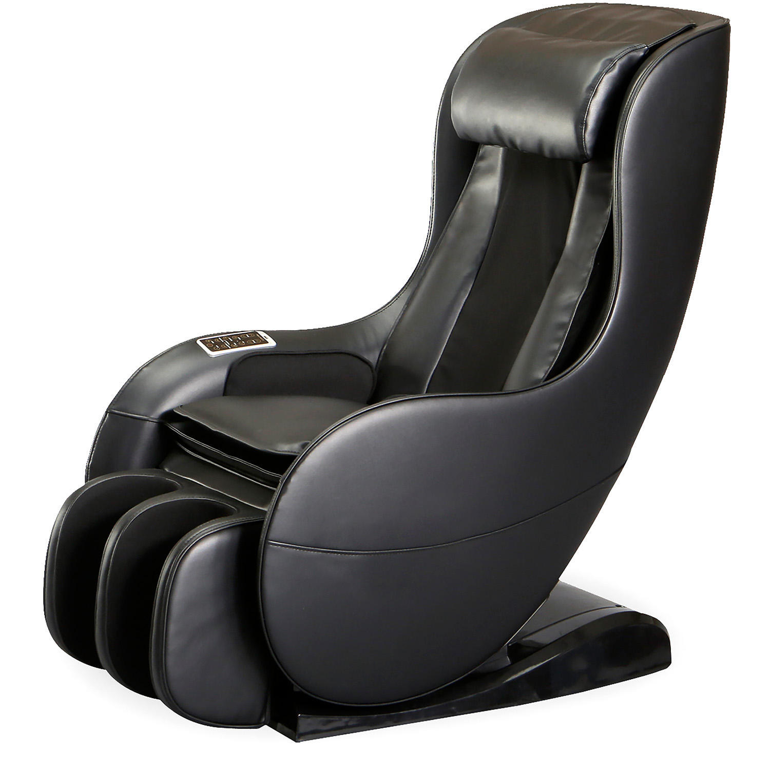 The black massage chair