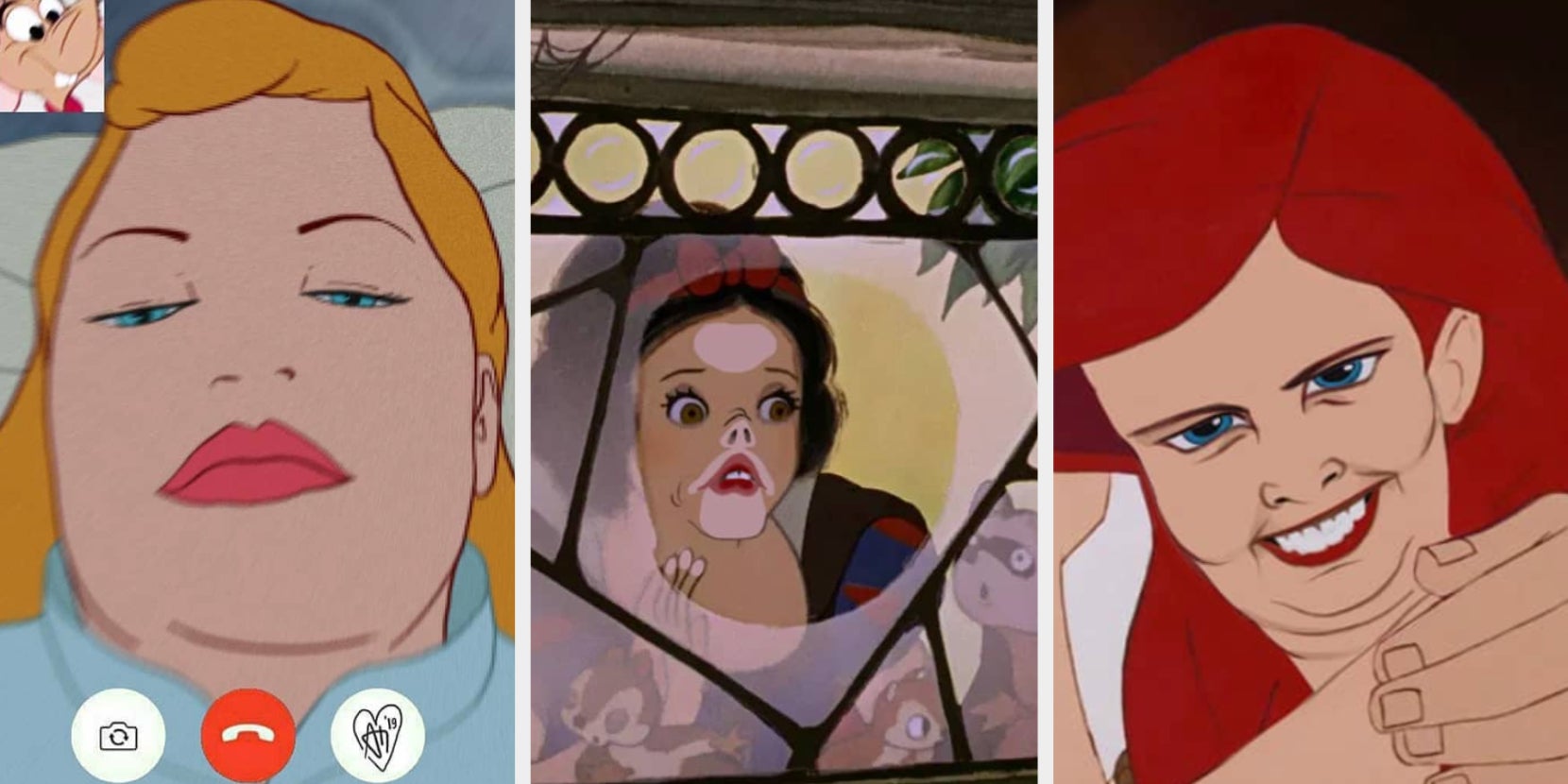 This Artist Draws Me As Disney Princesses So if disney decided to have a fat princess, the movie would kinda fail in comparison to their other snow also has a much rounder face in the film than in recent depictions. this artist draws me as disney princesses