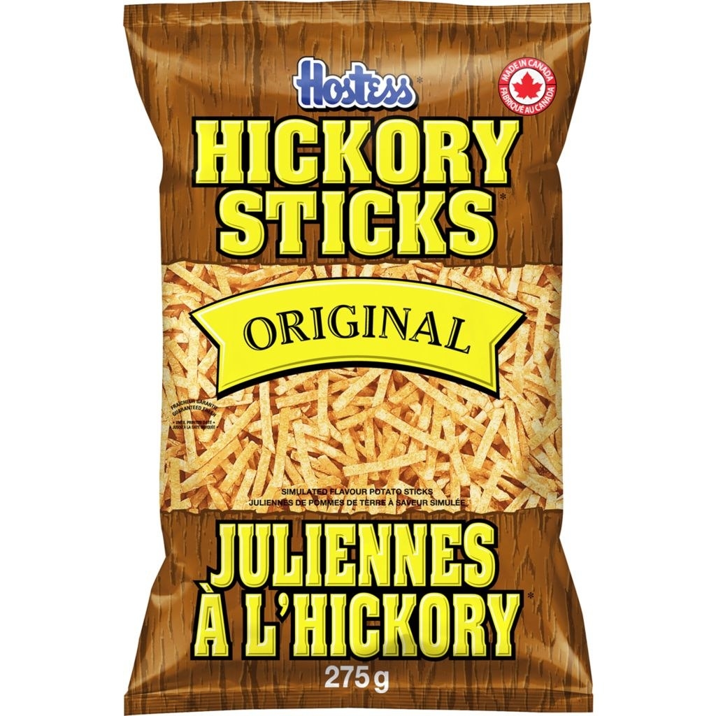 A bag of Hostess Hickory Sticks