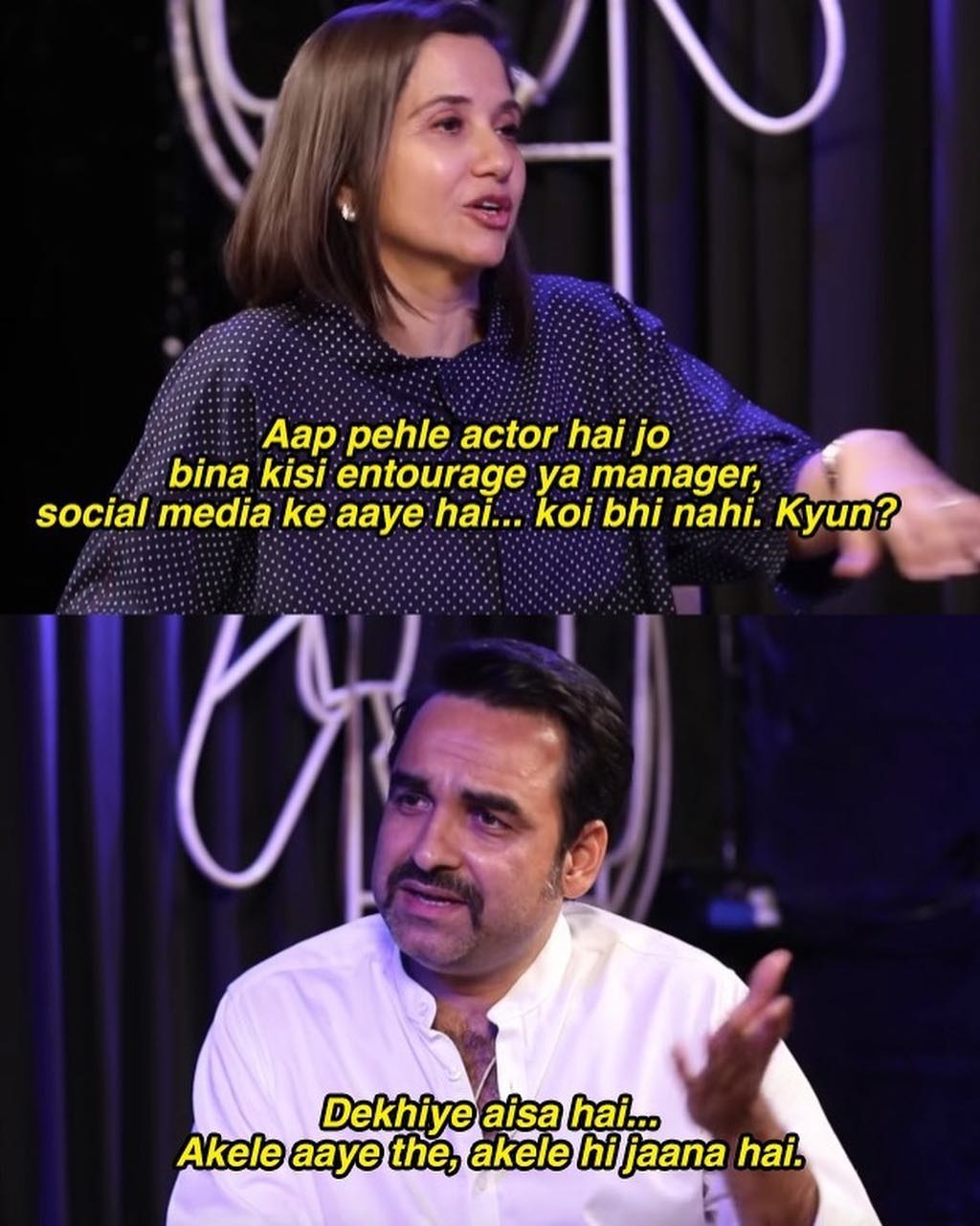 Pankaj tripathi in an interview with anupama chopra