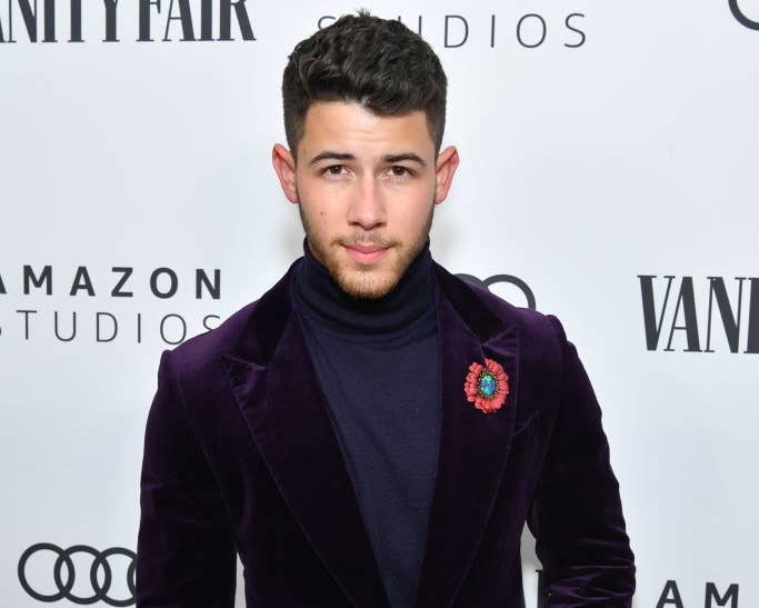 Nick Jonas attends The Vanity Fair x Amazon Studios 2020 Awards Season Celebration
