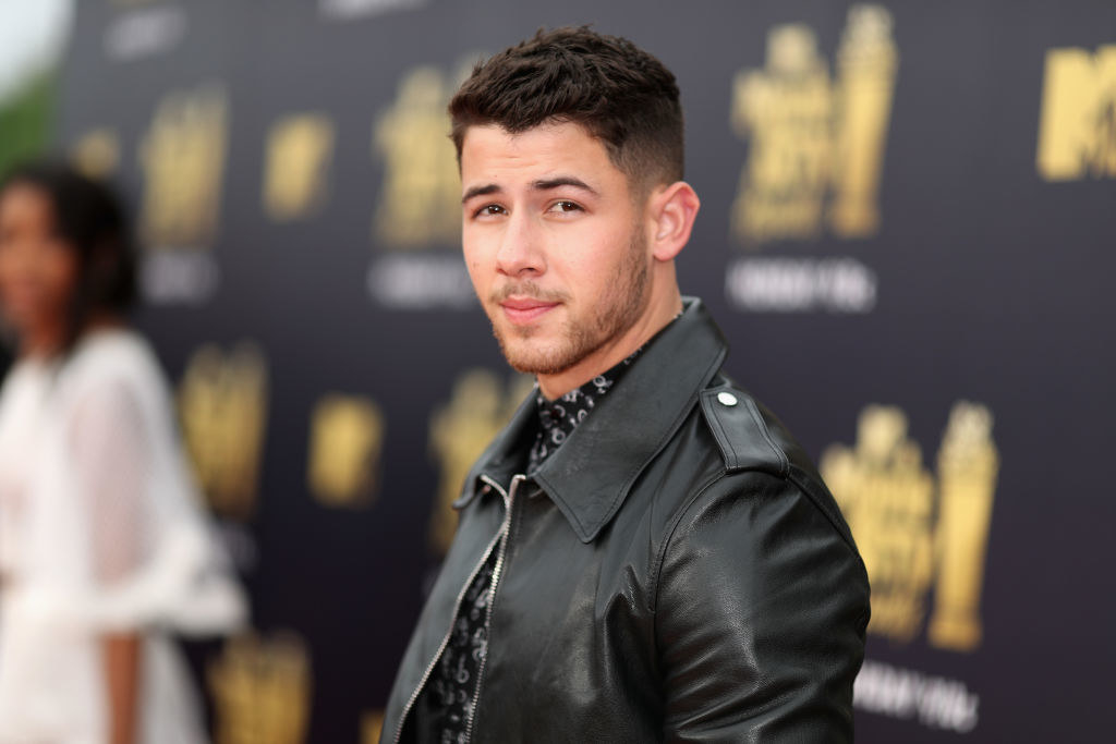 Singer Nick Jonas attends the 2018 MTV Movie And TV Awards