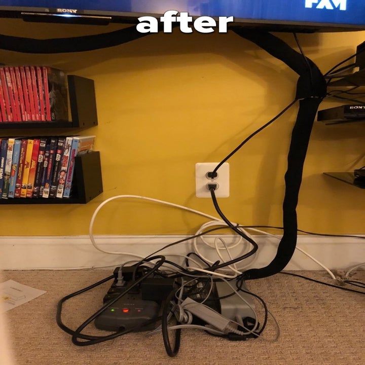 Same reviewer with wires now managed in kootek cable sleeve