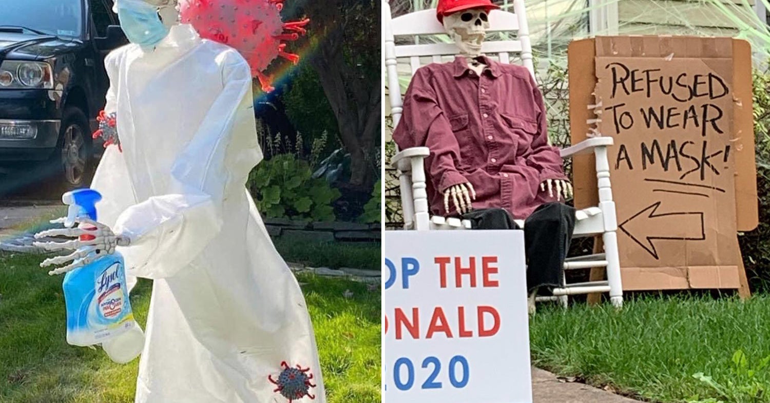 Halloween Decorations That Perfectly Sum Up 2020