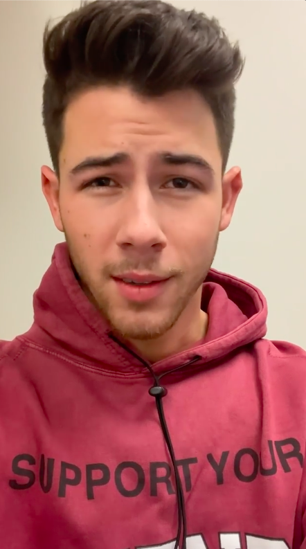 Nick Jonas explaining the &quot;Jonas Blessing&quot; theory