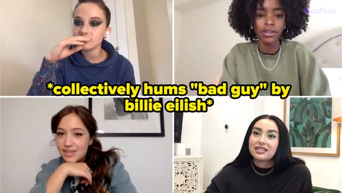 collectively hums &quot;bad guy&quot; by billie eilish