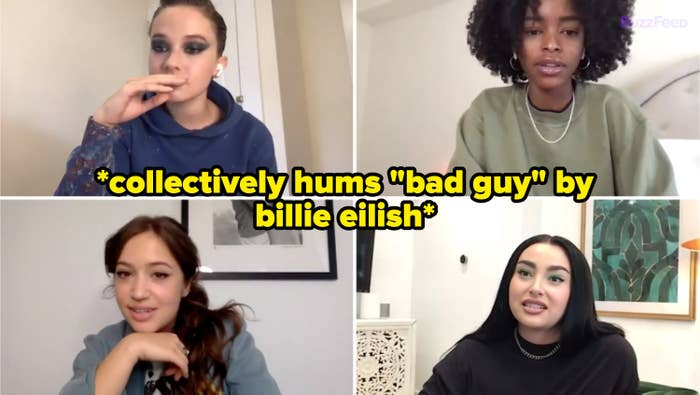 collectively hums "bad guy" by billie eilish