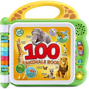 Front cover of the LeapFrog 100 Animals Book