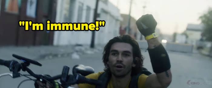 "I'm immune!"