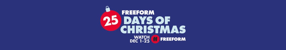 Freeform's 25 Days Of Christmas Schedule 2020