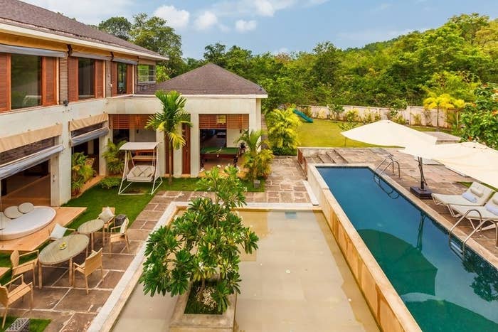 Luxury villa in Goa Assagao with rivate pool