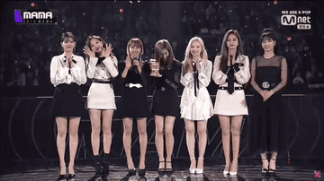 Twice bows and claps