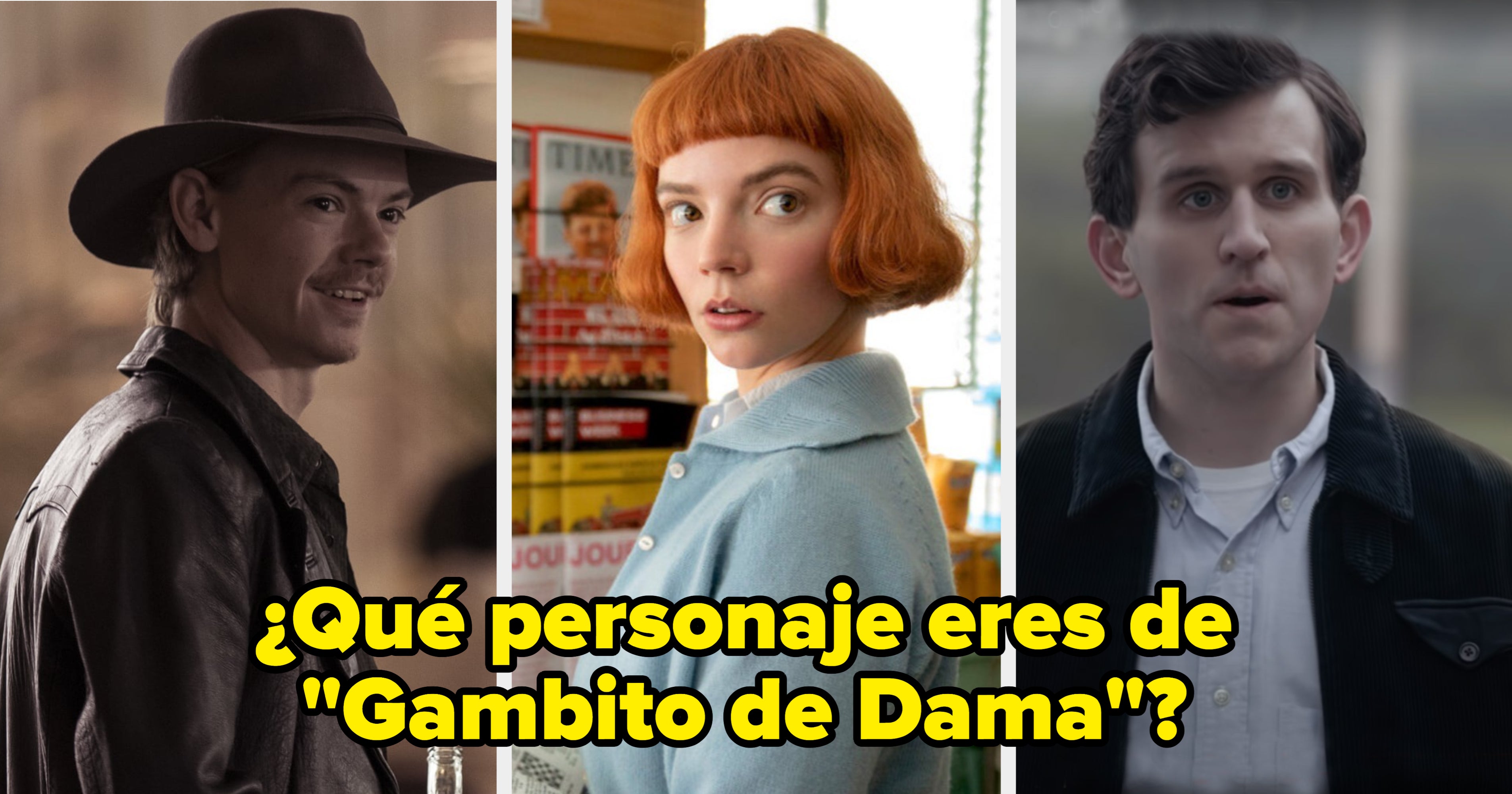 Este quiz te dirá qué personaje eres de "Gambito de Dama"