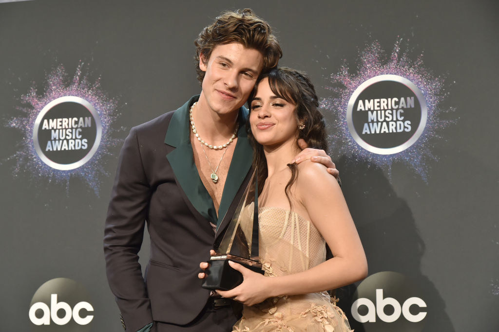 Camila and Shawn at the AMAs