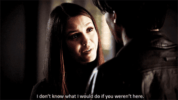 Elena tells Damon she doesn&#x27;t know what she&#x27;d do if he weren&#x27;t there