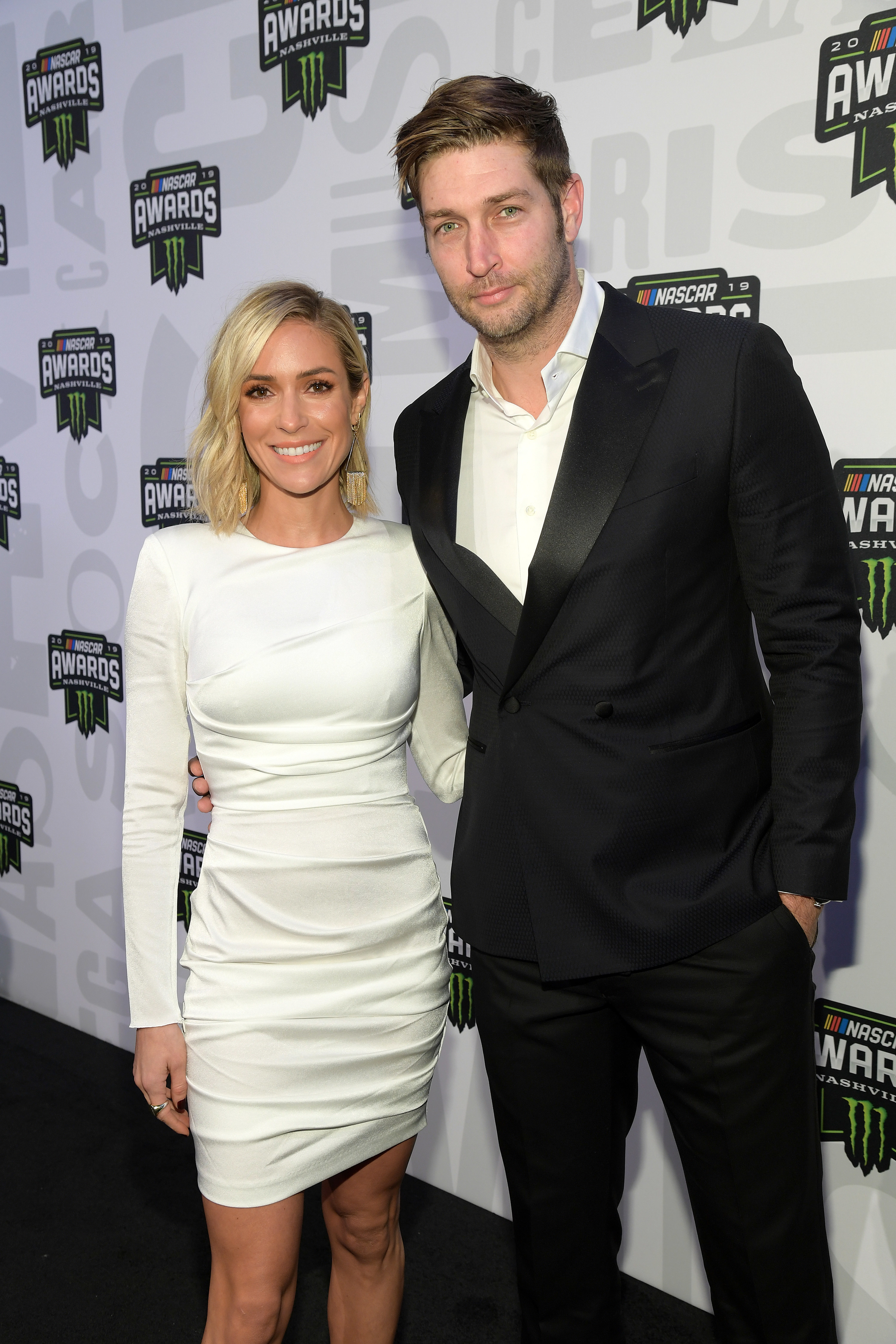 Kristin and ex-husband Jay at the 2019 Nascar Awards