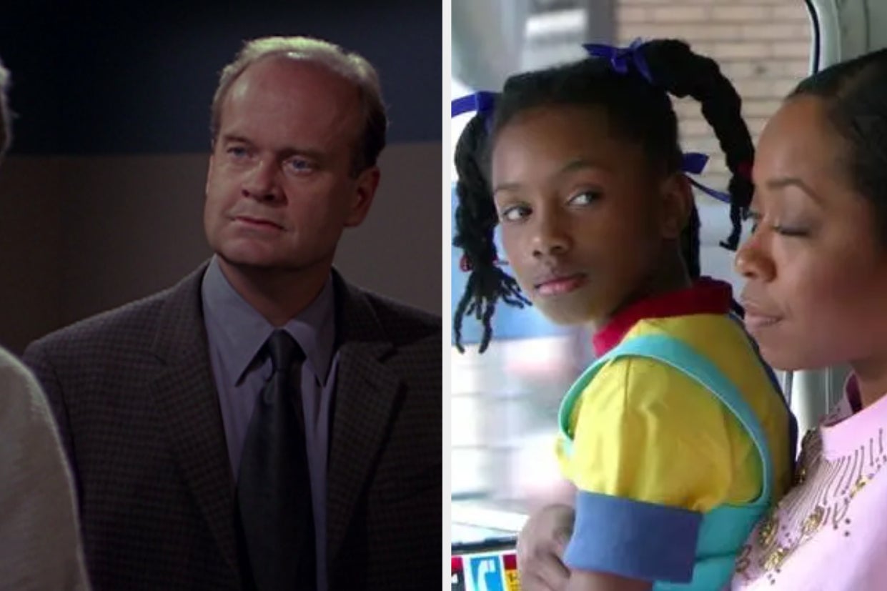 On the left, Frasier, and on the right, Everybody Hates Chris