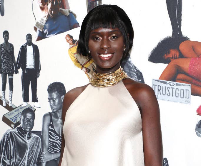 Jodie Turner-Smith attends the "Queen & Slim" UK Premiere