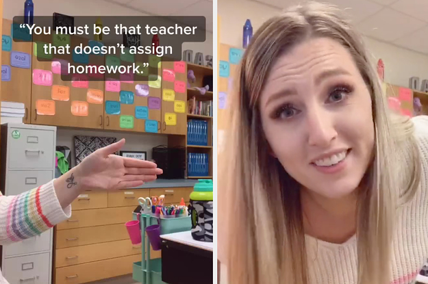 A High School Teacher Has Gone Mega Viral For Her Explanation On Why She Doesn't Give Homework