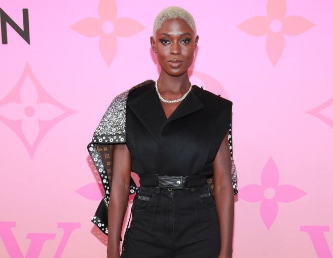 Jodie Turner-Smith attends Louis Vuitton Unveils Louis Vuitton X: An Immersive Journey