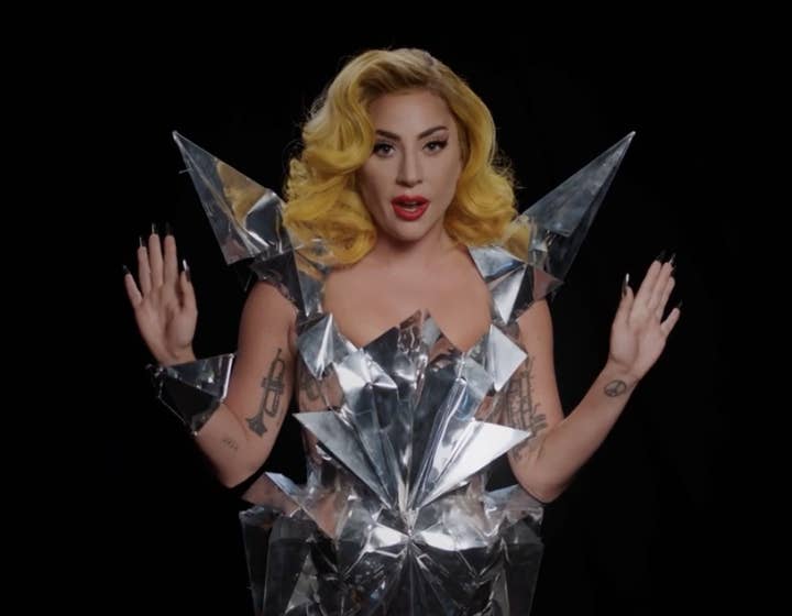 Lady Gaga Wore Her Meat Dress Again To Speak To Non-Voters Lady Gaga Wore Her Meat Dress Again To Speak To Non-Voters