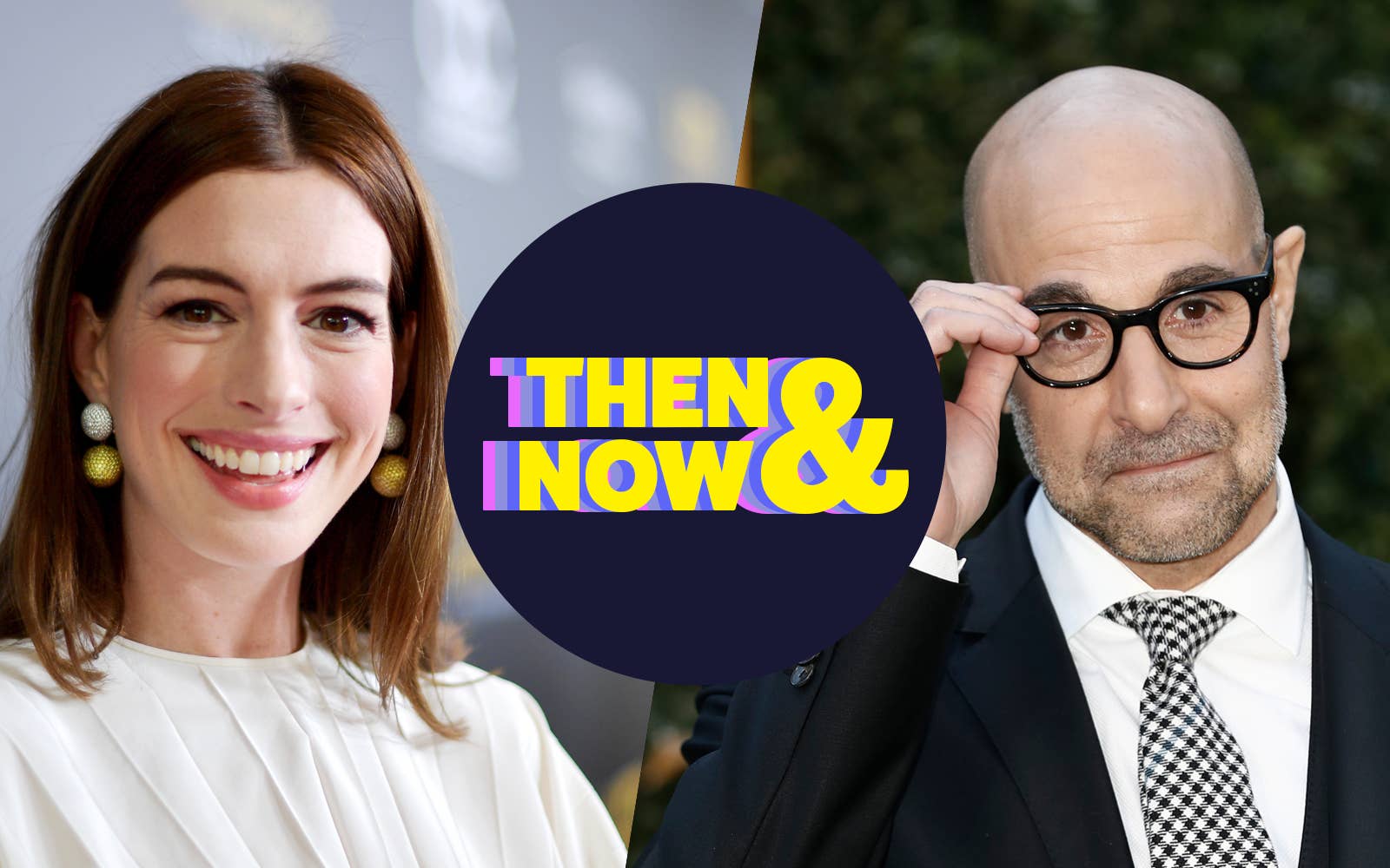 Anne Hathaway And Stanley Tucci Profile | Then & Now