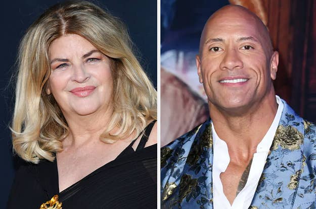 kirstie alley and the rock