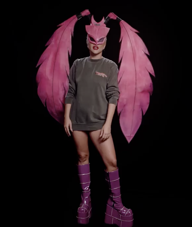 Lady Gaga Wore Her Meat Dress Again To Speak To Non-Voters
